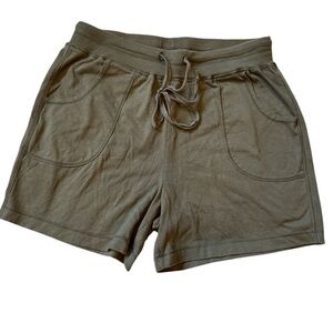 Starting Point Olive Green Women's Shorts Size Medium
